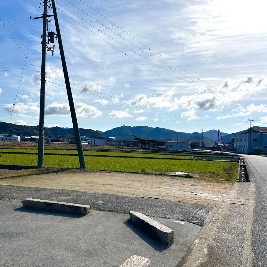 淳仁天皇 淡路陵の駐車場