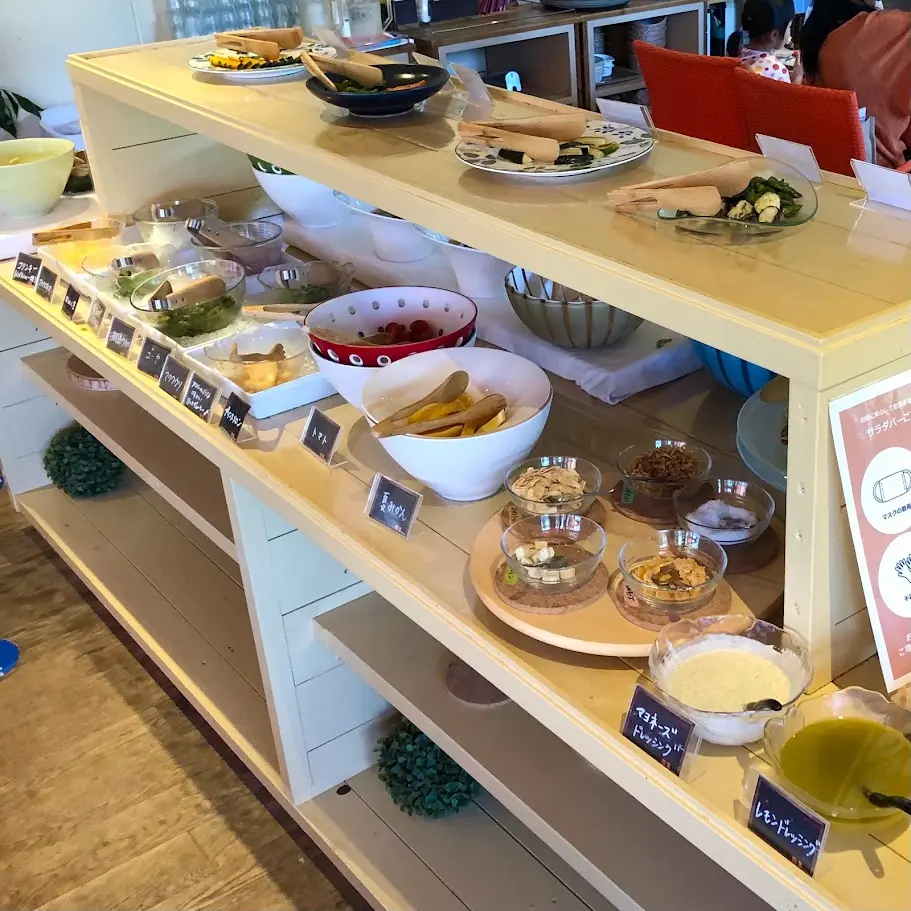 カフェスコーラのサラダバー