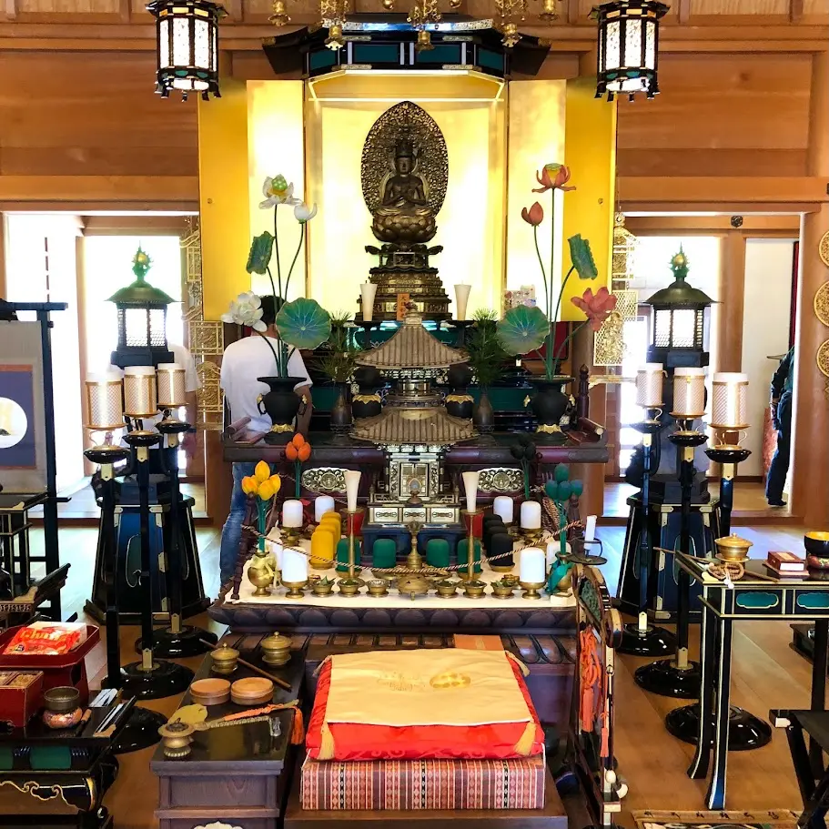 智禅寺（淡路島七福神）お寺の内部
