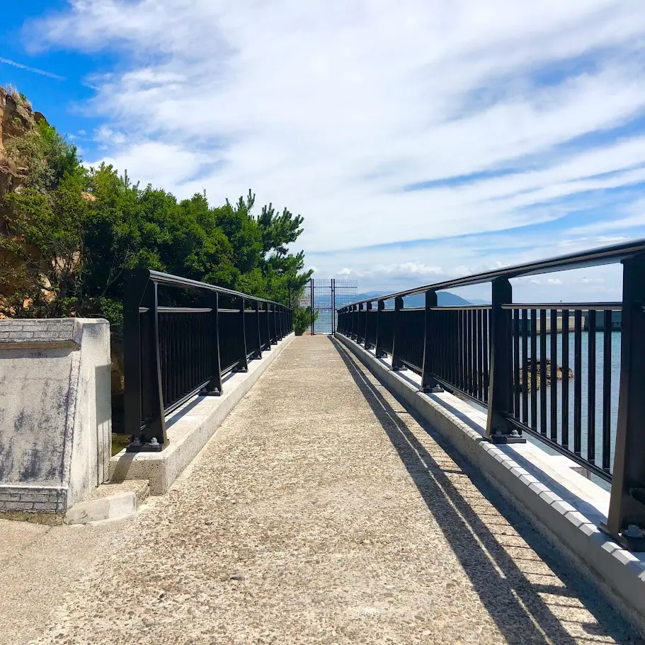絵島の遊歩道
