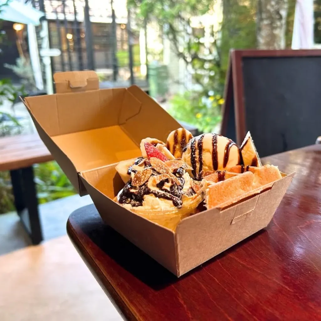 ふくカフェのスイーツメニュー