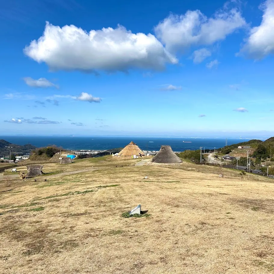 五斗長垣内遺跡からの絶景