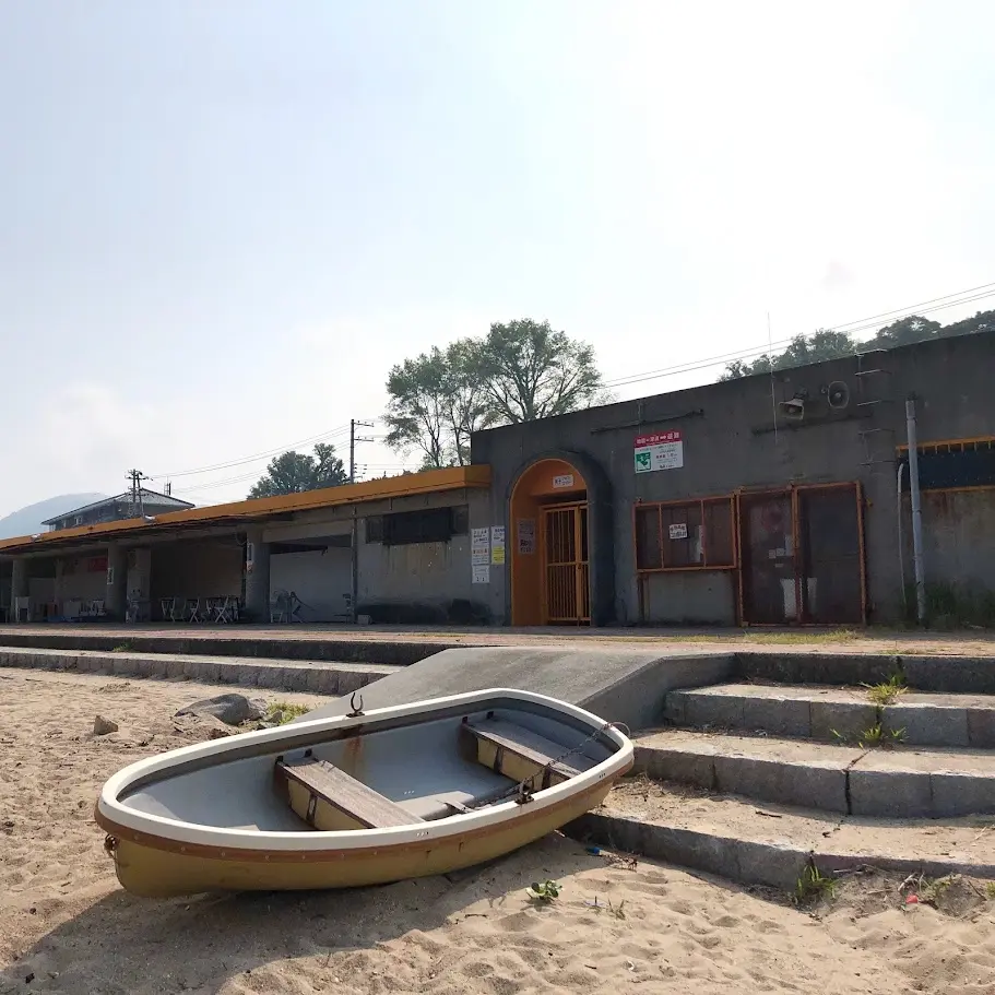 北淡県民サンビーチの砂浜