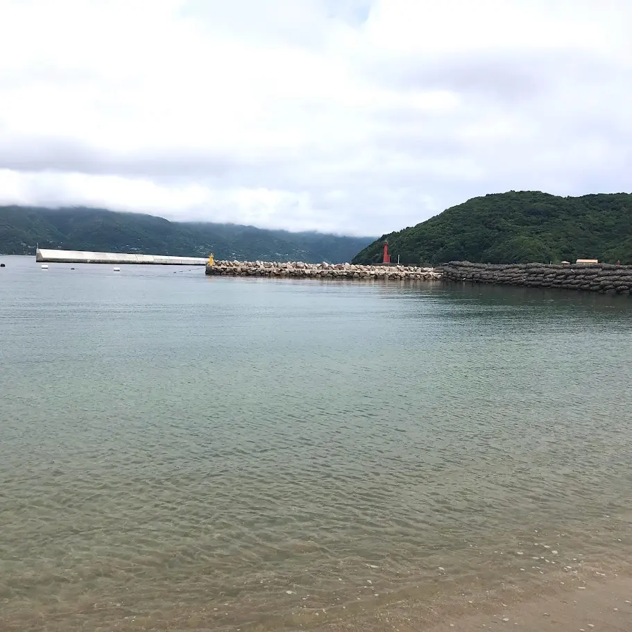 沼島海水浴場の景色