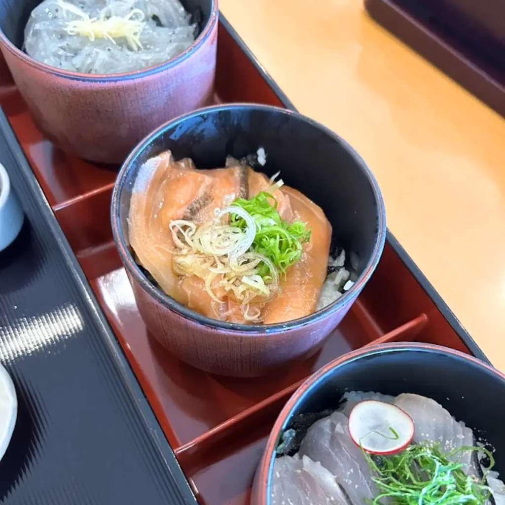 レストラン浜千鳥(ウェルネスパーク五色)の海鮮丼ぶりセット