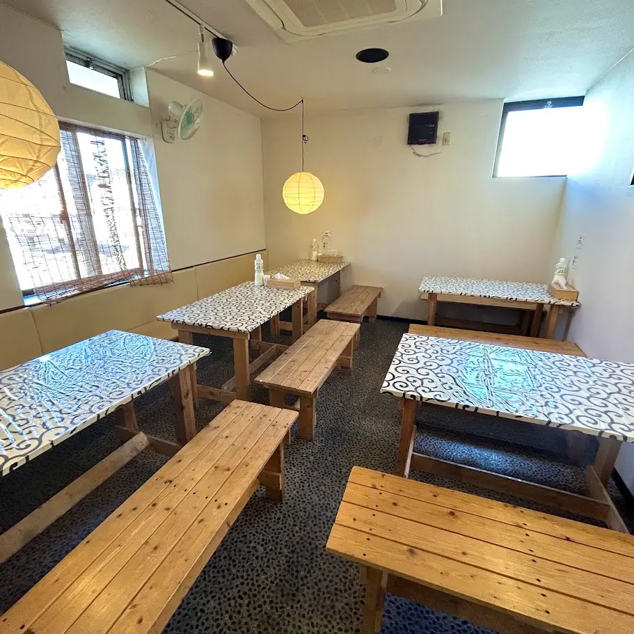 島らーめん食堂 太陽亭の店内
