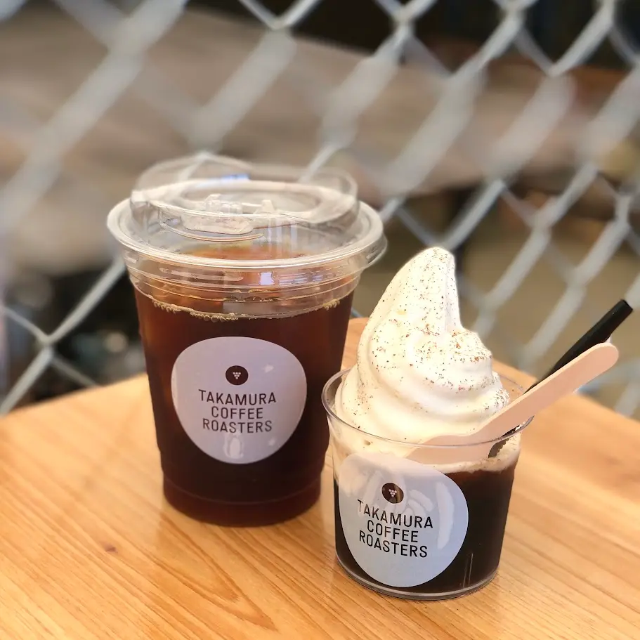 TAKAMURA COFFEEのコーヒーとスイーツ