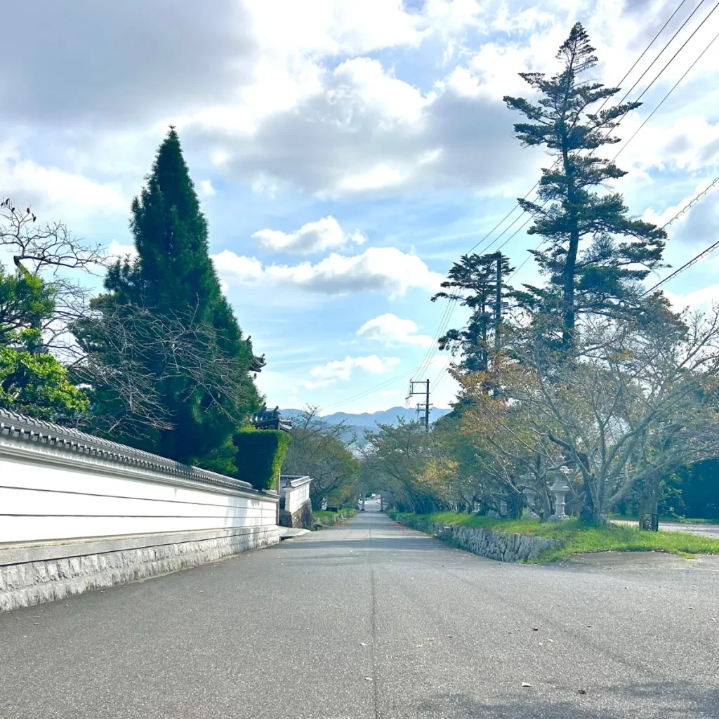 賀集八幡神社からの景色